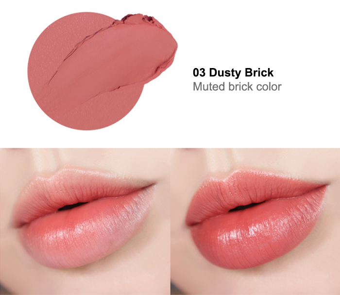 dustier brick rose lipstick